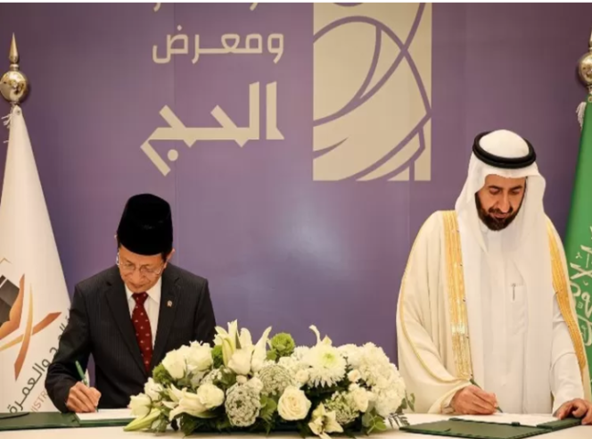
					221 Ribu Jemaah Haji Indonesia akan Diterbangkan pada Operasional Haji 2025, Menag Nasaruddin Umar Sudah Teken MOU