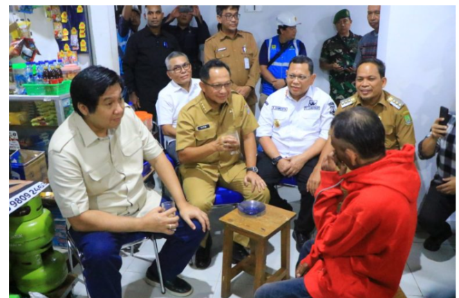 
					Resmikan Cipta Griya Kedaung, Menteri PKP dan Mendagri Ngopi Bareng,
