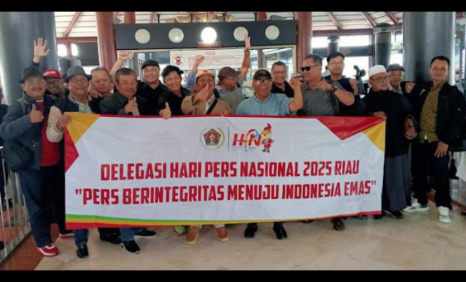 
					Rombongan PWI Pusat Dan Tokoh Pers Internasional Telah Tiba Di HPN Pekanbaru Riau
