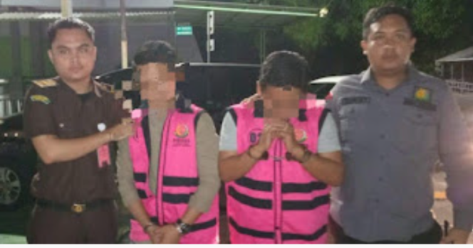 
					Dua Orang Tersangka Dugaan Tindak Pidana Korupsi Penyimpangan Sistem Pencairan Ganda APBDes 2024