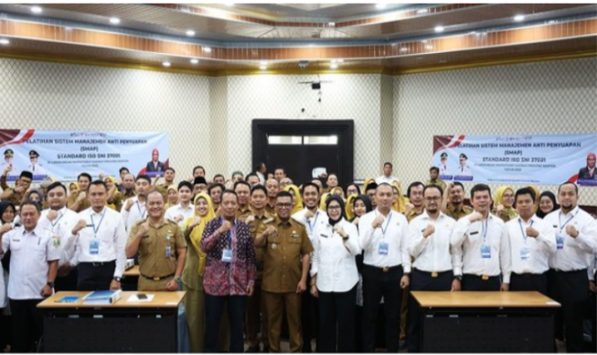 
					Andra Soni Buka Pelatihan Auditor Manajemen Anti Suap, Cegah Korupsi