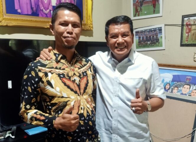 
					Foto keakraban Ketua IKM (Ikatan Keluarga Minang) Donny Putra. T, S.H. (Foto: Mantv7.id)
