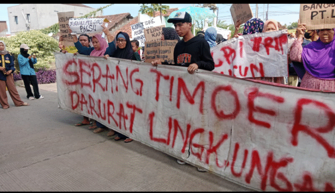 
					PT. LAUTAN BAJA INDONESIA DI DEMO WARGA.