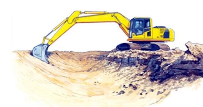 
					Gambar Ilustrasi Alat Berat Dalam Kawasan Galian. (Foto: IST. MANtv7.id)