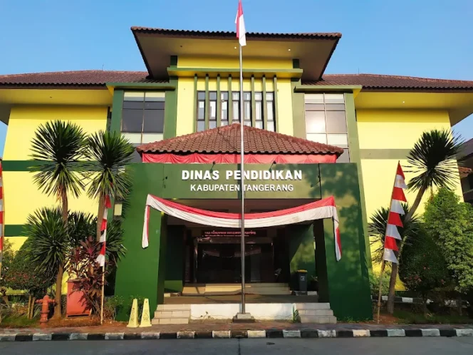 
					Foto kantor Dinas Pendidikan Kabupaten Tangerang. (Foto: IST. Mantv.id)