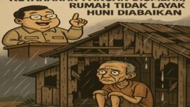 Ilustrasi gambar Ketahanan Pangan Diumbar, Rumah Tidak Layak Huni Diabaikan, Atap Bocor Dibiarkan. (Foto: Mantv7.id).