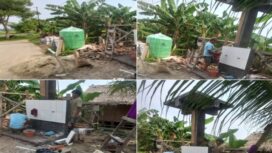 Proyek pemasangan jaringan Sistem Air Bersih (SAB) di Perumahan Griya Sutra, Desa Talagasari, Kecamatan Balaraja, Kabupaten Tangerang, (Foto: Mantv7.id)