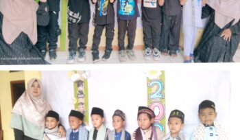 Kolase foto Pentas Seni dan Istifalan PAUD KB Ash-Shafa: Langkah Kecil yang Menggetarkan Langit Harapan. (Foto: Mantv7.id)