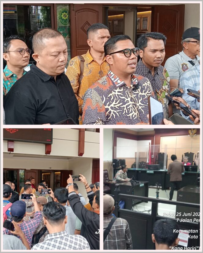 
					Kolase foto Sidang praperadilan atas penetapan tersangka terhadap seorang nenek berusia 68 tahun bernama Li Sam Ronyu resmi ditunda oleh Pengadilan Negeri (PN) Tangerang, Rabu (25/6/2025). (Foto: Mantv7.id)