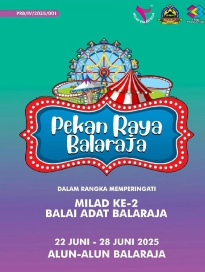 
					Flayer acara PRB (Pekan Raya Balaraja) 2025 yang berlangsung mulai 21 hingga 28 Juni. (Foto: Mantv7.id)