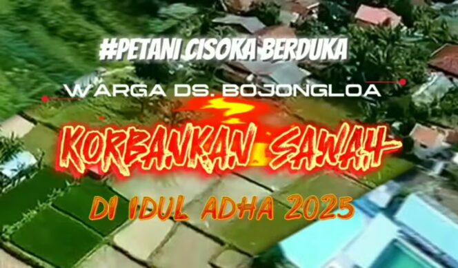 
					Gambar judul awal Kanal Youtube CDB.TV yang mendatangi langsung sawah para Petani Cisoka yang terkena dampak limbah. (Foto: IST. Mantv7.id)