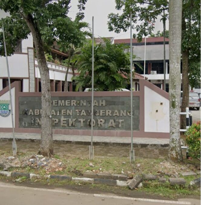 
					Foto kantor Inspetorat Kabupaten Tangerang. (Foto: IST. Mantv7.id)