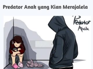 Ilustrasi gambar predator anak, Sugani pemerkosa anak awah Umur, warga Hauan Balaraja. (Foto: Mantv7.id)