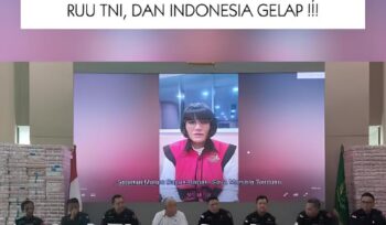 Pemutaran Video permintaan maaf tersangka kasus dugaan perintangan penanganan perkara Marcella Santoso, ditunjukkan dalam konferensi pers di Gedung Jampidsus Kejaksaan Agung, Jakarta, Selasa (17/6/2025). (Foto: IST. Mantv7.id)