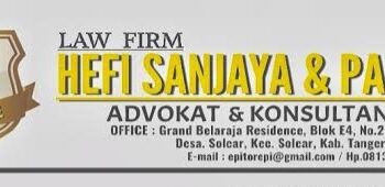 Gambar Kop surat Law Firm Hefi Sanjaya & Partners (Advokat & Konsutan). (Foto: Mantv7.id)