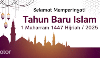 Poster ucapan 1 Muharram 1447 H 2025. (Foto: IST. Mantv7.id)