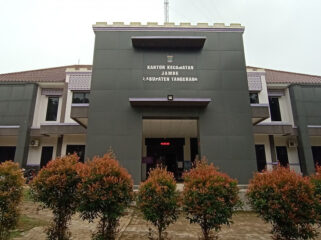 Foto kantor Kecamatan Jambe (Foto: IST. Mantv7.id)