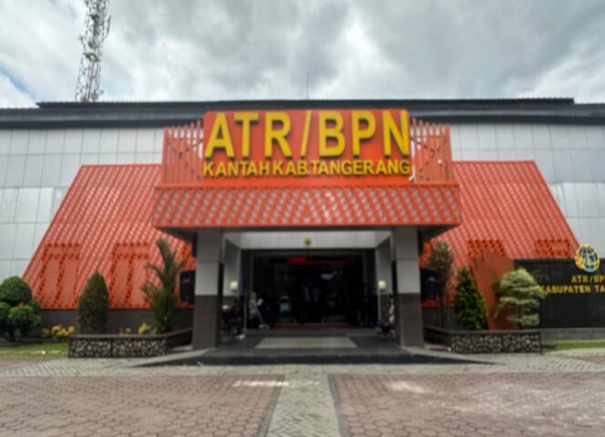 
					Foto gedung kantor ATR/BPN kabupaten Tangerang.