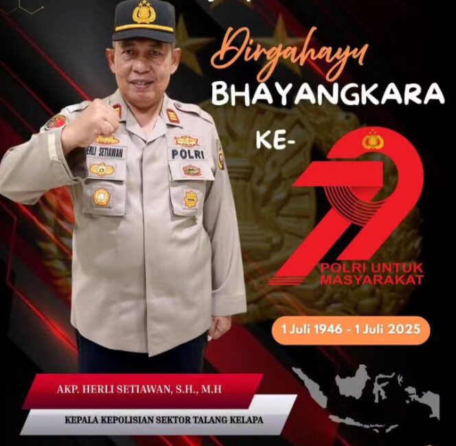 
					Kapolsek Talang Kelapa AKP. Herli Setiawan, S.H., M.H., (Foto: IST. Mantv7.id