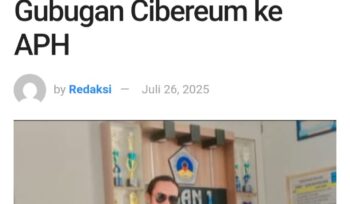 Foto Ade Cobra Ketua YLKP Perari DPC Lebak dalam tampilan ]. (Foto: Mantv7.id)