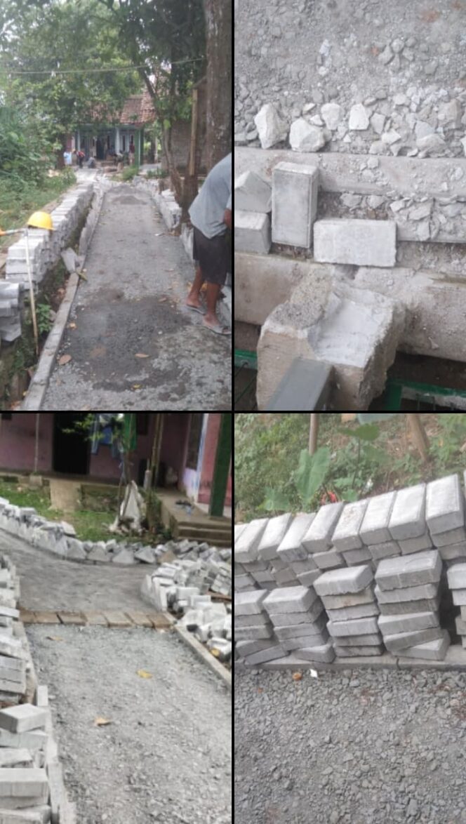 
					Asal Jadi! Proyek Paving Blok Rp100 Juta di Desa Jengkol Diduga Sarat Masalah