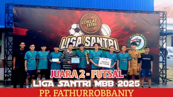 
					DRAMATIS SKOR 3-2 FINAL FUTSAL LIGA SANTRI MBB 2025 DI RAIH PP. KHAERUNNISA