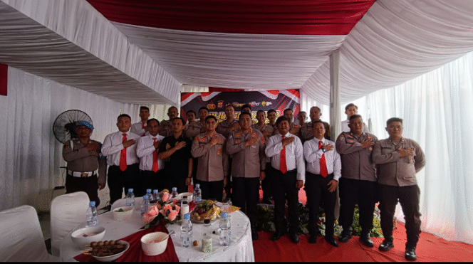 
					Kapolresta Tangerang Melaksanakan Kunjungan Kerja di Polsek Cisoka